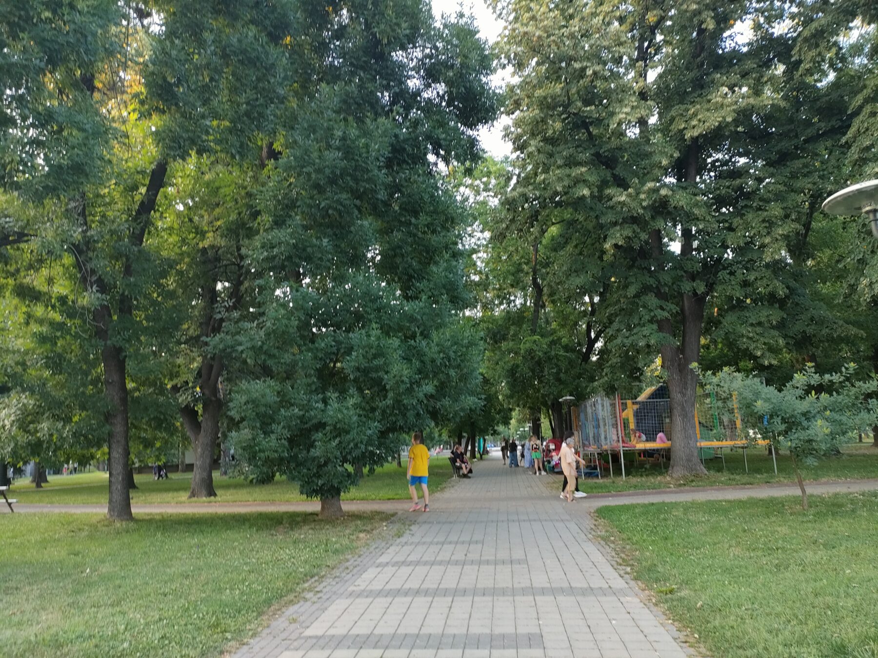 Krusevac park クルシェバツの公園